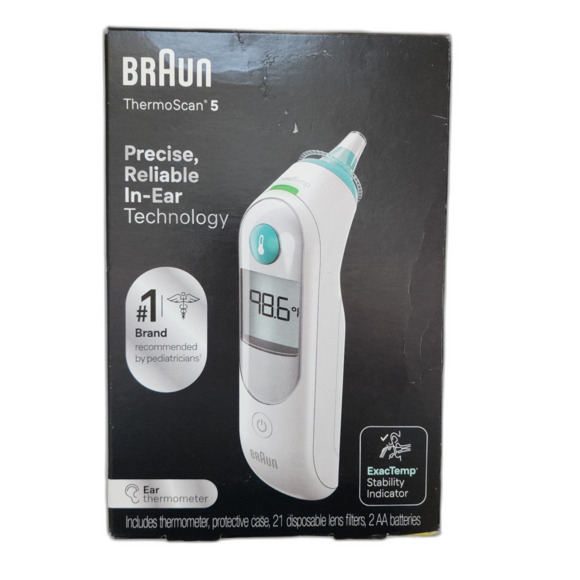 Braun ThermoScan 5 Ear Thermometer - New in Box - Picture 1 of 4